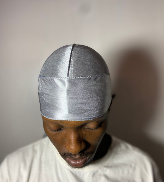 Grey Silky Durag