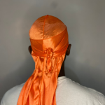 Orange Silky Durag