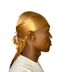Gold Silky Durag